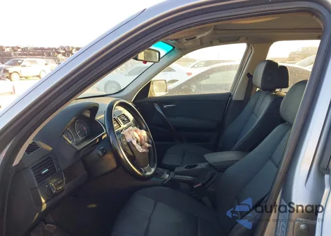 2008 BMW X3 3.0Si from USA, damaged, VIN WBXPC93428WJ09337